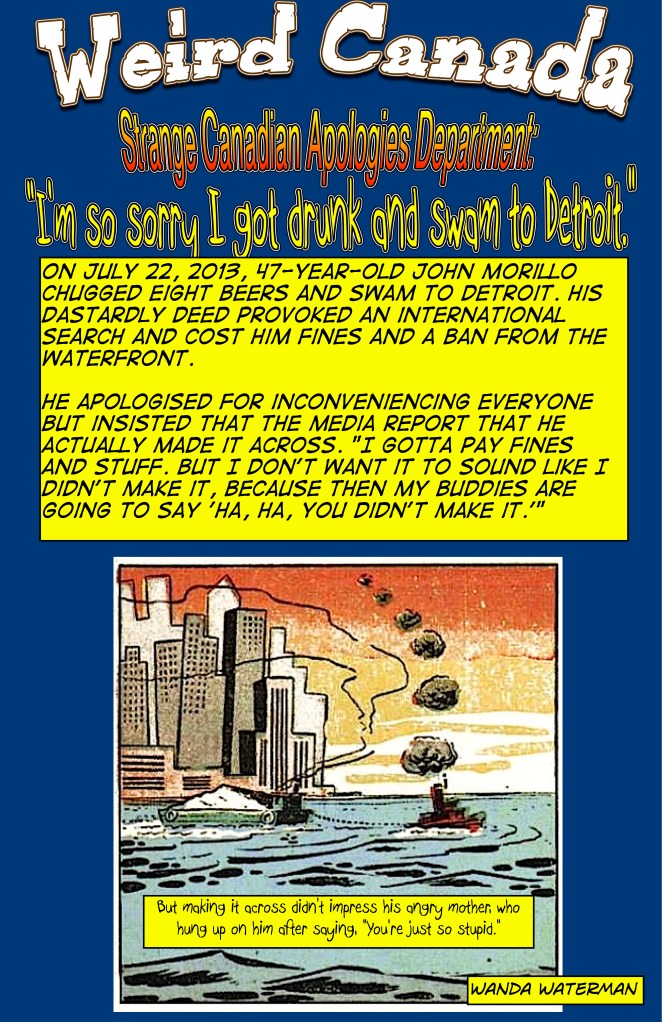 weirdcanadastrangeapologies