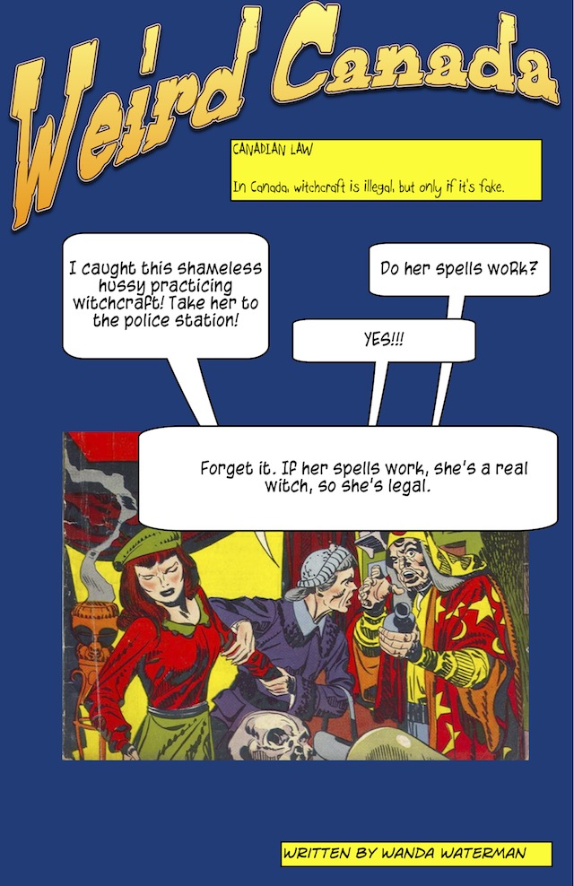 weirdcanadawitchcraftillegal